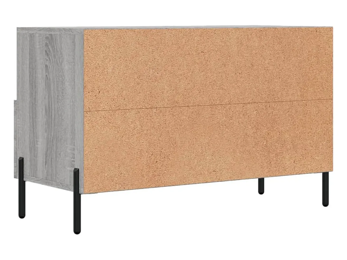 Mueble de TV madera de ingeniería gris Sonoma 80x36x50 cm