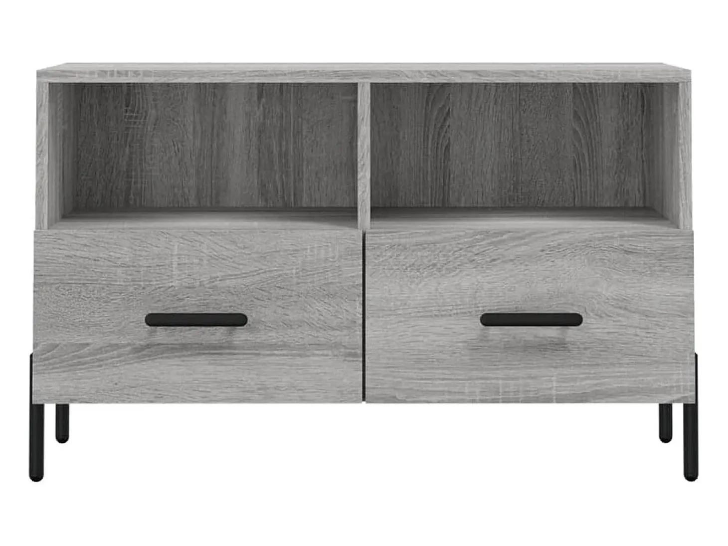 Mueble de TV madera de ingeniería gris Sonoma 80x36x50 cm