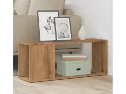 Mueble de TV madera de ingeniería roble artisan 80x24x32 cm