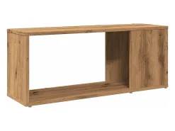 Mueble de TV madera de ingeniería roble artisan 80x24x32 cm