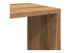 Mueble de TV madera de ingeniería roble artisan 80x24x32 cm