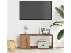 Mueble de TV madera de ingeniería roble artisan 80x24x32 cm