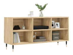 Mueble de TV madera de ingeniería roble Sonoma 103,5x30x50 cm ES88928