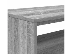 Mueble de TV madera de ingeniería gris Sonoma 80x40x40 cm