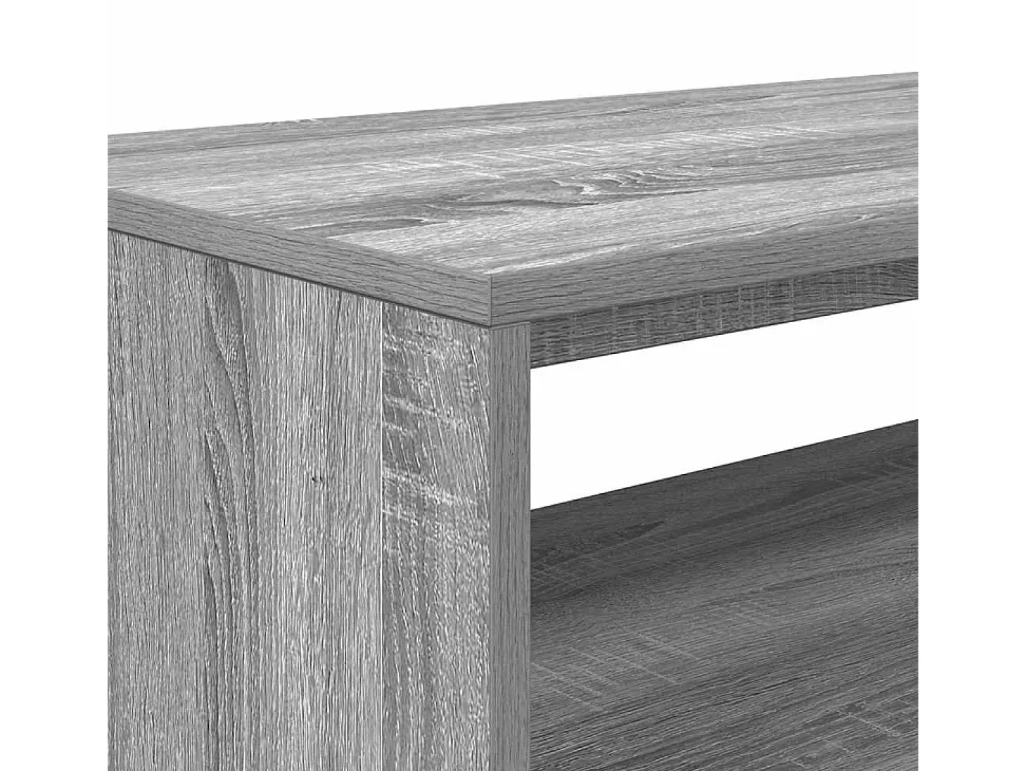 Mueble de TV madera de ingeniería gris Sonoma 80x40x40 cm