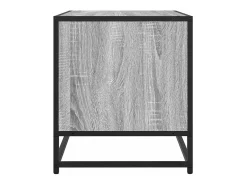 Mueble de TV madera de ingeniería gris Sonoma 270x40x46 cm