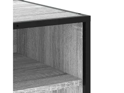 Mueble de TV madera de ingeniería gris Sonoma 270x40x46 cm