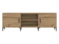 Mueble de TV madera de ingeniería roble artisan 150x30x50 cm