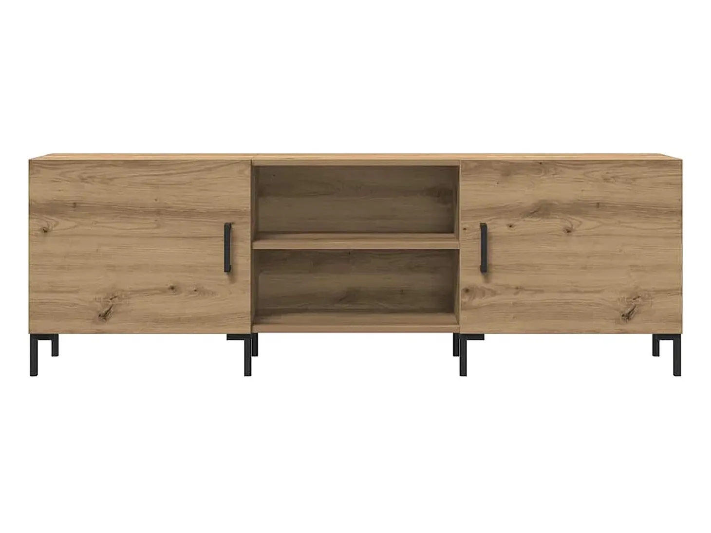 Mueble de TV madera de ingeniería roble artisan 150x30x50 cm