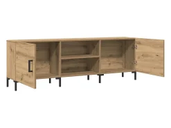 Mueble de TV madera de ingeniería roble artisan 150x30x50 cm