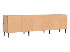 Mueble de TV madera de ingeniería roble artisan 150x30x44,5 cm