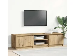 Mueble de TV madera de ingeniería roble artisan 140x40x36 cm