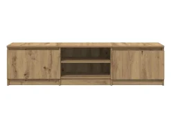 Mueble de TV madera de ingeniería roble artisan 140x40x36 cm