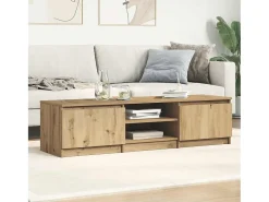 Mueble de TV madera de ingeniería roble artisan 140x40x36 cm