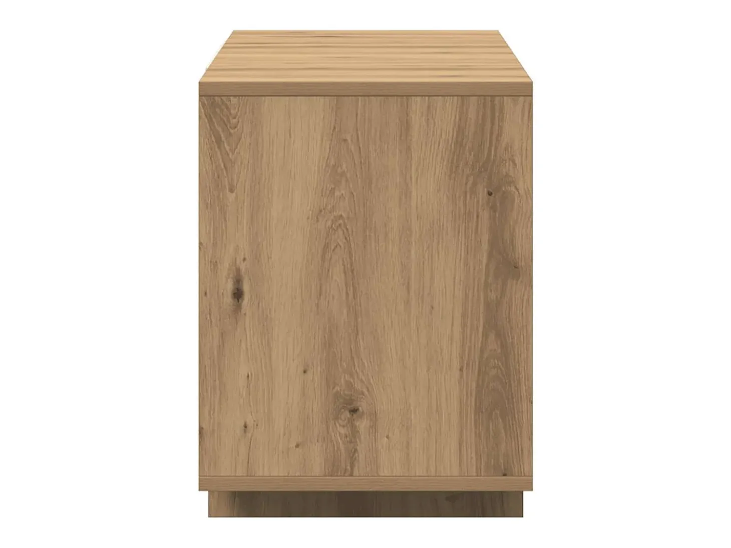 Mueble de TV madera de ingeniería roble artisan 130x35x50 cm