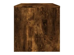 Mueble de TV madera de ingeniería roble ahumado 120x34x37 cm