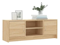 Mueble de TV madera de ingeniería roble Sonoma 102x30x37,5 cm
