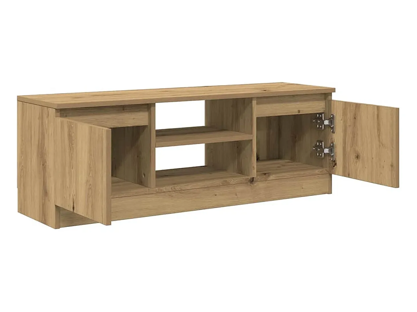 Mueble de TV madera de ingeniería roble artisan 102x30x36 cm