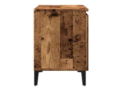 Mueble de TV madera ingeniería madera envejecida 102x35x50 cm