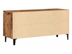 Mueble de TV madera ingeniería madera envejecida 102x35x50 cm