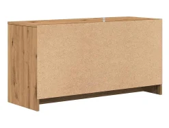Mueble de TV madera ingeniería roble artesanal 102x37,5x52,5cm