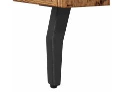 Mueble de TV madera ingeniería madera envejecida 150x30x44,5 cm