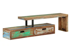 Mueble de TV madera maciza reciclada
