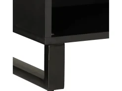Mueble de TV madera maciza de mango 60x33x43,5 cm