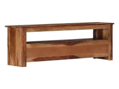 Mueble de TV madera maciza de Sheesham 118x30x40 cm