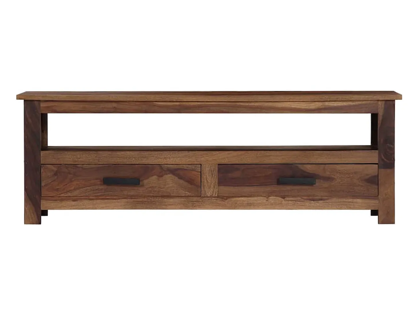 Mueble de TV madera maciza de Sheesham 118x30x40 cm