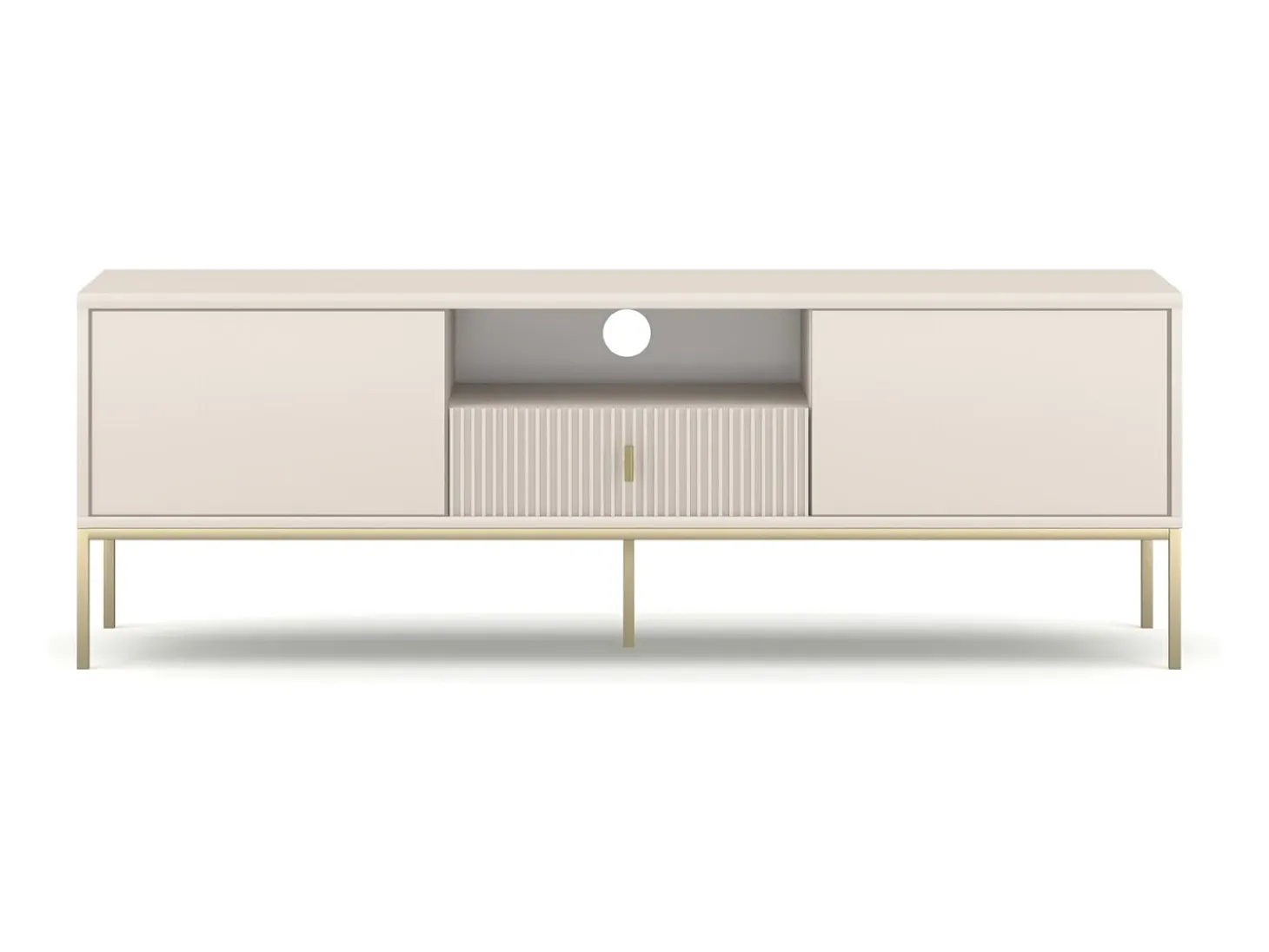 Mueble de TV Maggiore 2P1C cachemir/dorado/dorado