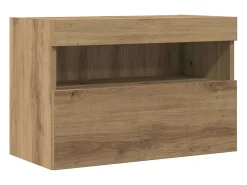 Mueble de TV Montado en la Pared Roble artisan 60 x 30 x 40 cm