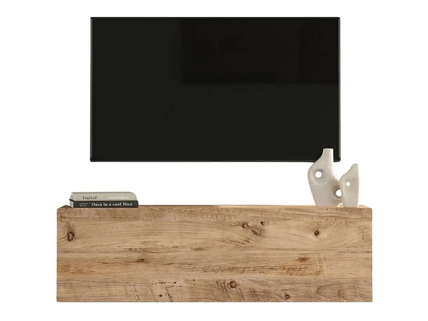 Mueble de TV Ona puerta abatible natural 29x100x31 cm