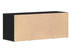 Mueble de TV Roble negro 100 x 35 x 40 cm Madera contrachapada