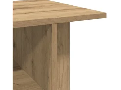 Mueble de TV ruedas madera ingeniería roble artisan 80x40x45 cm
