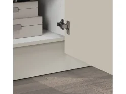 Mueble de TV Vela con 5 puertas color cachemira 225x35x60,4 cm
