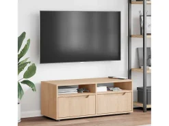 Mueble de TV VISNES roble sonoma 100x40x38 cm madera ingeniería