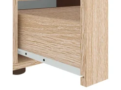 Mueble de TV VISNES roble sonoma 100x40x38 cm madera ingeniería