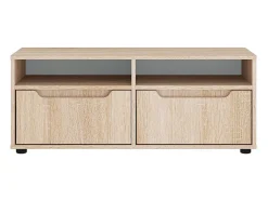 Mueble de TV VISNES roble sonoma 100x40x38 cm madera ingeniería