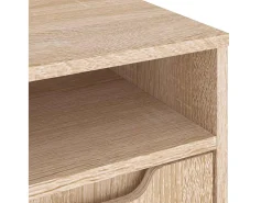 Mueble de TV VISNES roble sonoma 60x40x38 cm madera ingeniería