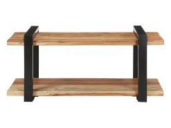 Mueble de TV 90x40x40 cm Madera maciza de acacia