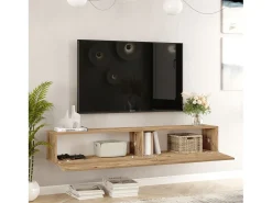 Mueble Elegante Tv Futura   180 Cm Pino