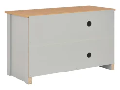 Mueble para el televisor gris 95x39x58 cm