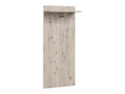 Mueble para entrada - ONYX 5 - Color roble y blanco