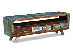 Mueble para la televisión con 3 cajones madera reciclada