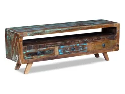 Mueble para la televisión con 3 cajones madera reciclada