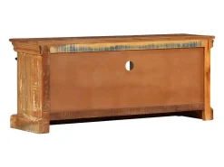 Mueble para la TV madera maciza reciclada 110x30x45 cm