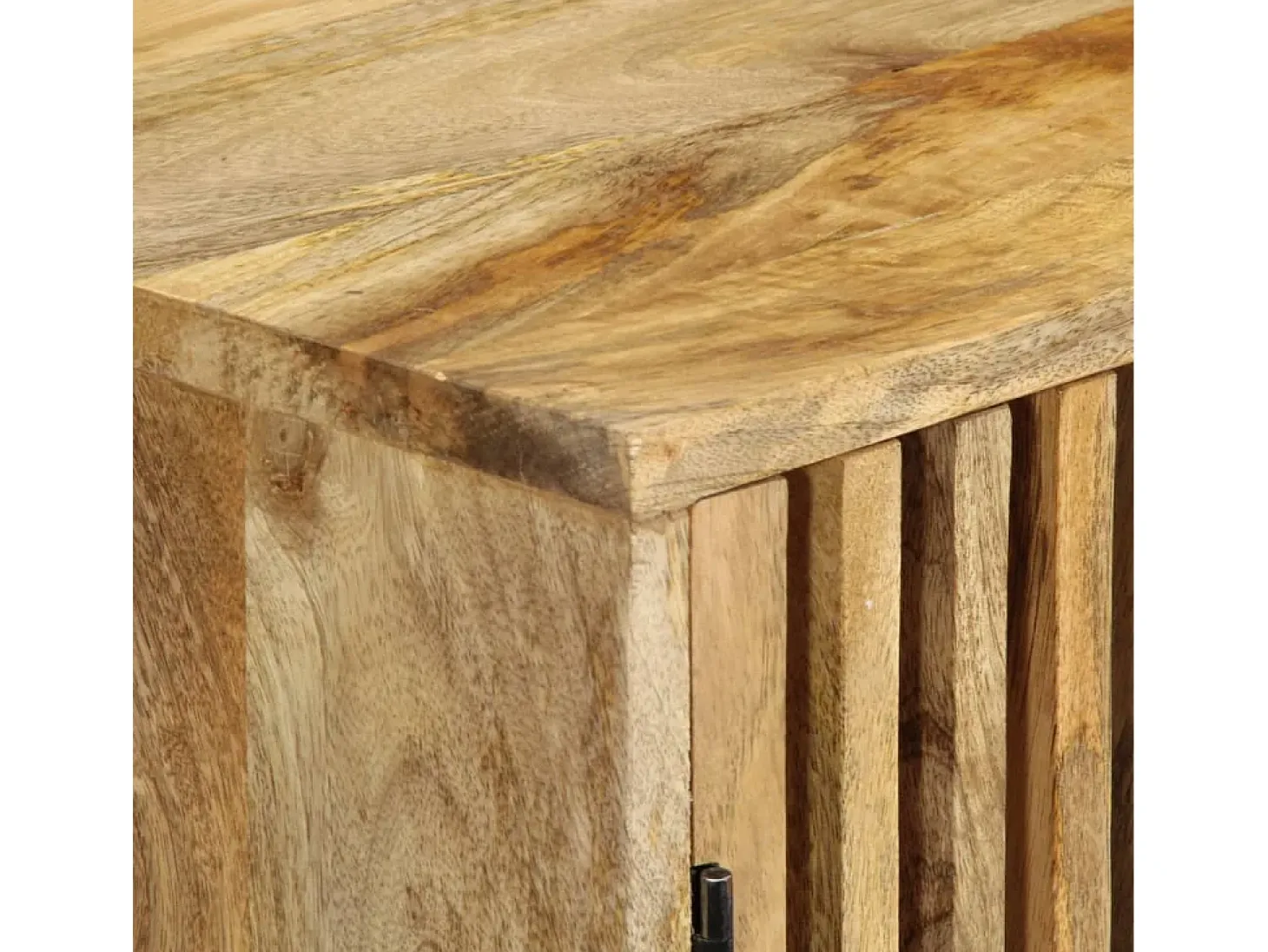 Mueble para la TV madera maciza de mango 90x30x40 cm