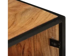 Mueble para la TV madera maciza de acacia 110x30x45 cm ES29359