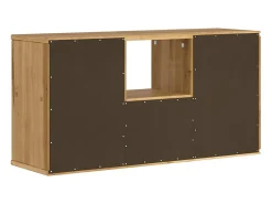 Mueble para TV con cajón ODDA 79x24x40 cm madera pino maciza